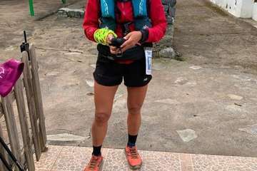  Sandra Moreno, la teldense que devora kilómetros/TA.